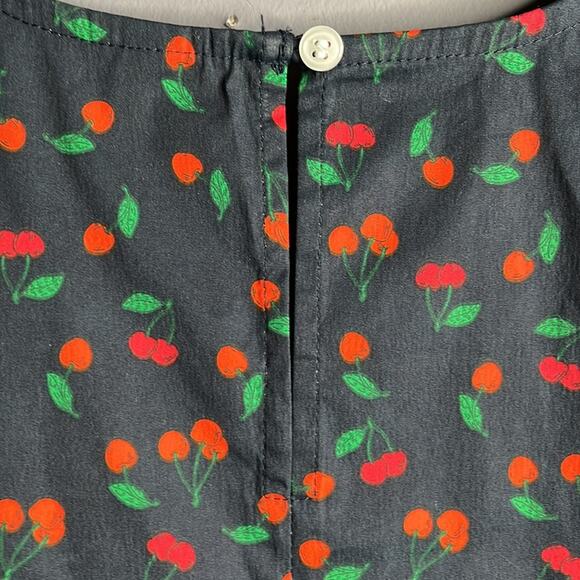 1901 Nordstrom Cherry Print Sleeveless Blouse Size Small - Picture 9 of 10